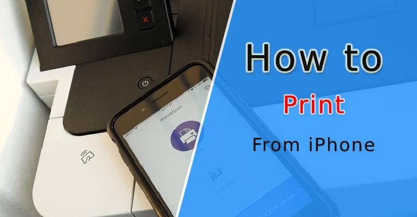 How to from iPhone to Printer (866) 496-0452